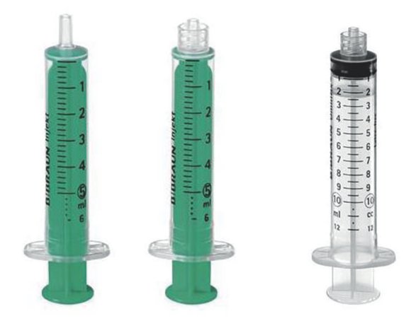 Stříkačky PP, sterilní, 20ml, 100ks, bez jehly